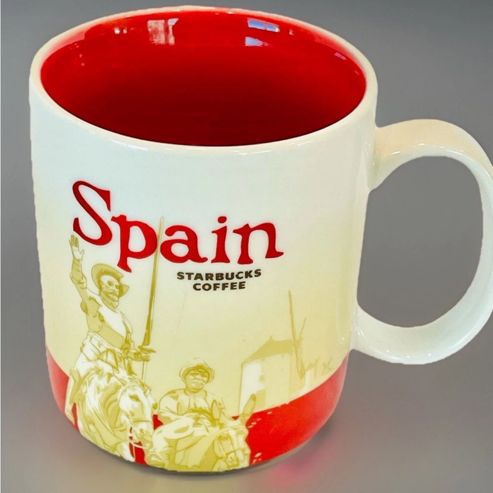 Starbucks Spain Global Icon Collector Series 16 oz Espana Coffee/Tea Mug Cup